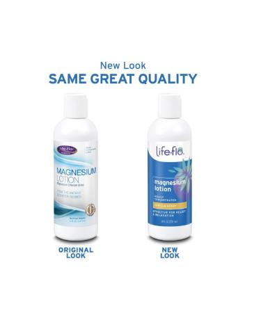 Life-Flo Magnesium Lotion 8 oz - Pack of 5 | Natural Muscle Relaxation and Pain Relief - Buy Online on GoSupps.com
