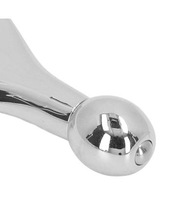 Premium Face Massager Roller & Gua Sha Tool - Zinc Alloy Multi-Functional Face Lifting Massage for Puffiness & Eye Bag Relief - Buy Online on GoSupps.com
