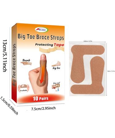 Rxuaw 10pcs Thumb Correction Patches Natural Ingredients Pain Relief Patches for Women Men Elder Kids Health Care Default - Buy Online on GoSupps.com