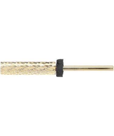 Pedicure Nail Drill Bit High Strength Gold Barrel Flat Top Tungsten Steel Nail Drill Bit Fast Grinding for Gel Nails (131#-XC) - Buy Online on GoSupps.com