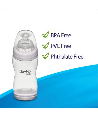 Playtex Baby VentAire Anti-Colic Bottle Set for Boys - 9oz Blue (3 Pack) - Buy Online on GoSupps.com