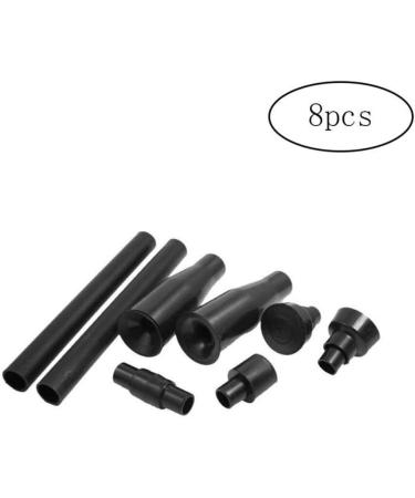 FUBESK 8pcs Plastic Garden Fountain Pump Waterfall Head Set Black Home Multi-functional Garden Fountain Plastic Nozzle Head - Buy Online on GoSupps.com