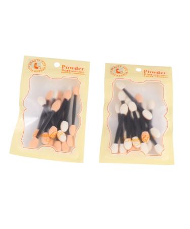 FOMIYES 24pcs Eyeshadow Brush Kit Brush Eyeshadow Eye Shadow Brush Dedicated Stick Miss 7cm Black