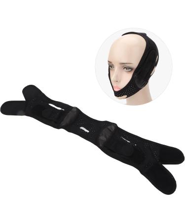Qukaim Face Lift Up Belt Facial Slimming Strap V Face Lifting Belt Adjustable Breathable Skin-Friendly Chin Cheek Slimmer Prevents Slipping Elastic 180mm Length - Buy Online on GoSupps.com