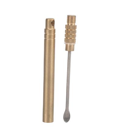 Spoon Keychain Environmentally Friendly Alloy Ear Pick Portable Light with Accessories for Removing Ear Wax for Cleaning Ears