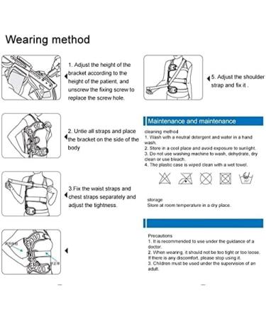 Adjustable Posture Corrector for Scoliosis | Spinal Orthosis for Back Recovery | Health Care Support (Blue - Buy Online on GoSupps.com