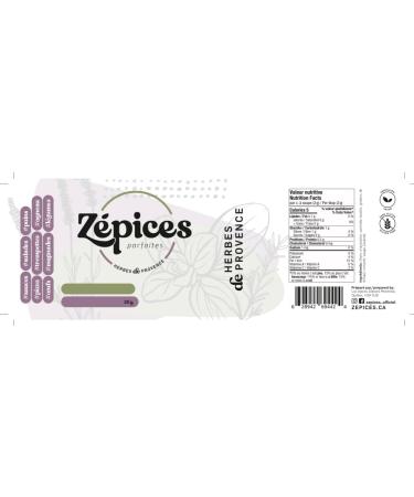 Zepices Herbes de Provence Spice Blend 30g - Buy Online on GoSupps.com