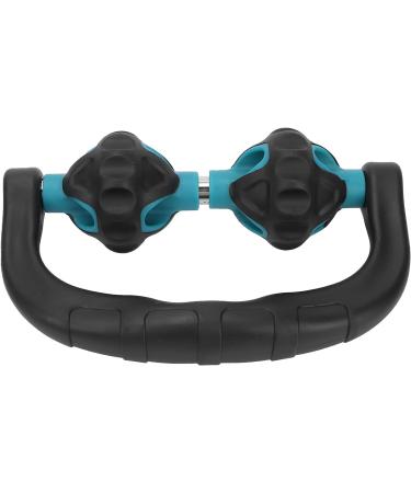 Verdant Touch Handheld Massage Roller - Deep Tissue Trigger Point Muscle Massager for Body & Legs - Green | International Shipping Available - Buy Online on GoSupps.com