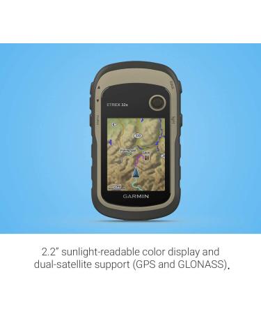 Garmin eTrex 32x  Rugged Handheld GPS Navigator - Buy Online on GoSupps.com