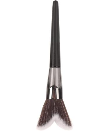 Soft Hair Face Shadowing Brush L Size Perfect Fitting Heart Shaped Makeup Brush for Delicate Look ABS - Buy Online on GoSupps.com