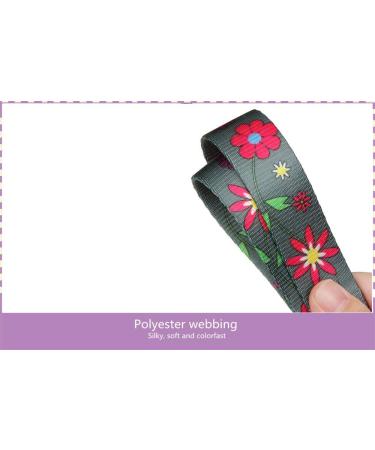 Shop Large Floral Martingale Dog Collar | No Pull Adjustable Durable | Sunflower & Graphite Gray - 43.2-63.3 cm 1 Inch Wide - Buy Online on GoSupps.com