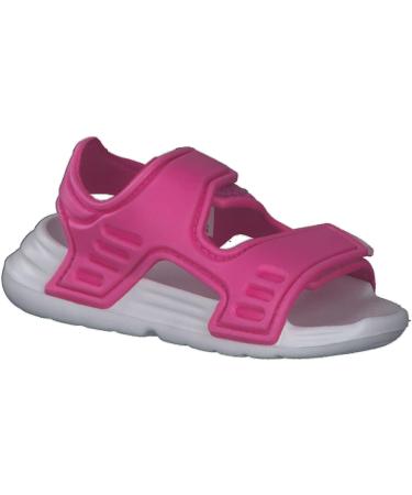 adidas Altaswim Beach & Pool Shoes - Kids Unisex - 3 UK Child - Lucid Fuchsia/White/Clear Pink - Buy Online on GoSupps.com