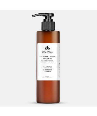 Unscented Lactic Body Lotion With 5% Lactic Acid Improves Skin Texture & Reduce Strawberry Legs (200Ml)