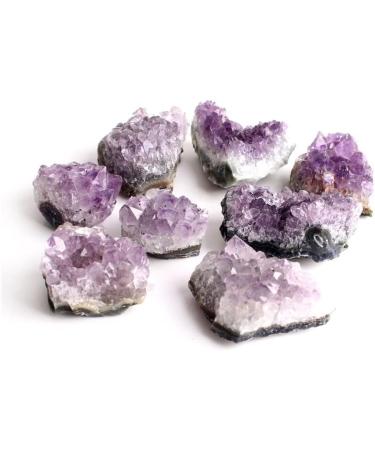 Natural Crystal Rough 50g/Bag Mini Natural Amethyst Cluster Pendant Purple Quartz Origin MineralStones (Color : 50g) (Color : 100g) - Buy Online on GoSupps.com