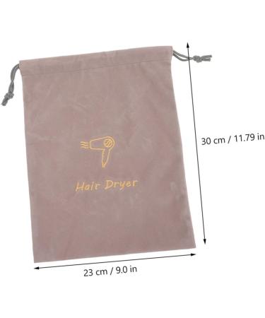 FOMIYES 2pcs Hair Dryer Bag Drawstring Hair Dryer Storage Bags Hair Dryer Carrying Bags - Buy Online on GoSupps.com