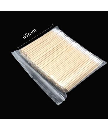 Kisbeibi Biodegradable Cotton Swabs - 300 Pack Natural Wooden Sticks for Ear Cleaning Makeup & Daily Use - Eco-Friendly Pointed Q-Tips - Buy Online on GoSupps.com
