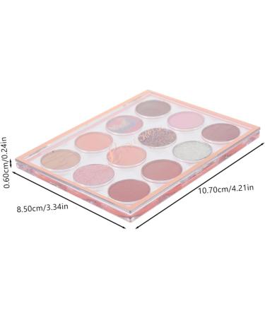 Mikinona Eye Shadow for Palette Portable Eye Women Powder Makeup Eyeshadow Grids Party Night Bar Club Shadow Plate 1 count (Pack of 1) As Shown1 - Buy Online on GoSupps.com