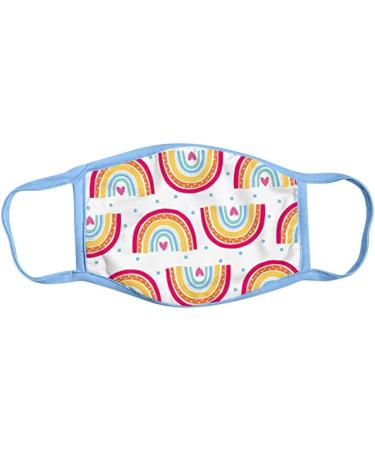 Yliquor 1PC Printed Cotton Facial Covering Washable Face Protection Breathable Cute Cartoon Face Bandanas Anti-Haze Dustproof for Kids (1 PC J) - Buy Online on GoSupps.com