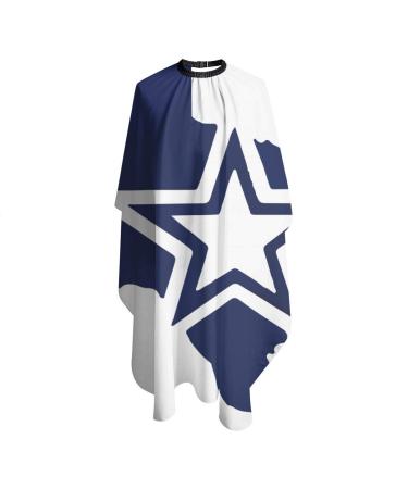 Star Of Texas State Haircut Salon Cape Hair Cutting Shampoo Waterproof Styling Capes Cloth For Adult