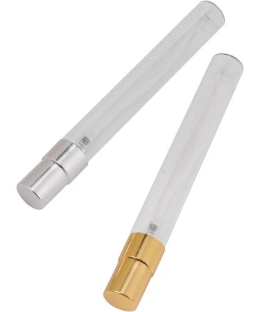 Jeenuuder 10 Pieces/10ML Refillable Parfum Portable Perfume Bottle with Aluminium Pump - Buy Online on GoSupps.com