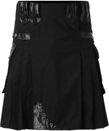 Buy Scottish Kilt for Men | Traditional Checked Skirts - Classic Rock Splice Costume - Buy Online on GoSupps.com