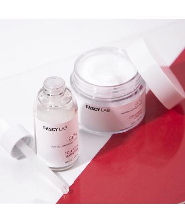 Fascy Lab Collagen Serum Ampoule - Anti-Wrinkle & Anti-Aging Face Serum with Hydrolyzed Collagen & Niacinamide | 1.01fl oz - Buy Online on GoSupps.com