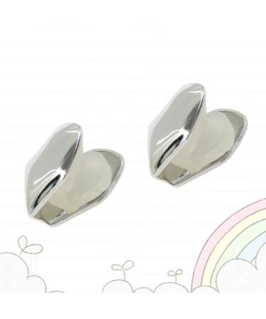 EXCEART 2Pcs Gold Plated Single Tooth Cap - Hip Hop Mouth Grill for Women Men - Halloween Party Accessory - Buy Online on GoSupps.com