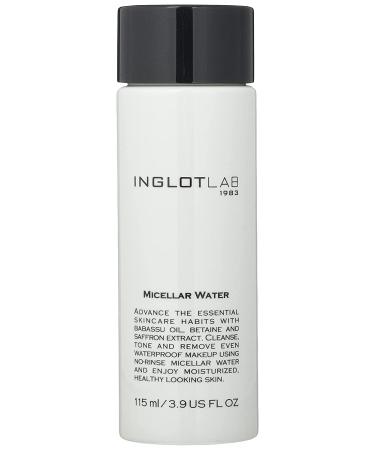 INGLOT Cosmetics Micellar Water Cleanser Makeup Remover for All Skin Types Vegan Formula 115 ml
