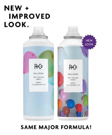 R+Co Balloon Dry Volume Hair Spray | Adds Instant Volume + Texture + Finish + Hold | Long-Lasting Ultra-Light | 7 Fl Oz (Pack of 1) - Buy Online on GoSupps.com
