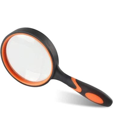 Professional Magnifiers 20X Handheld Reader with Non-Slip Soft Handle for Reading Crafts Repair Magnifier Diameter/Diameter 100Mm Full of Stars