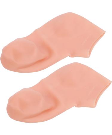 Gel Socks Comfortable Elastic SPA Foot Care Gel Socks for Cracked Feet for The Salon (XL) - Buy Online on GoSupps.com