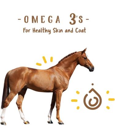 Buy Manna Pro Simply Flax for Horses - Omega-3 Flaxseed (8 lbs) | Premium Horse Supplement - Buy Online on GoSupps.com
