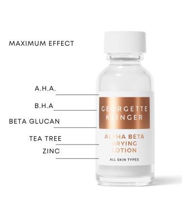 Georgette Klinger Alpha Beta Drying Lotion | Fast-Acting Acne Spot Treatment Reduce Blemishes Overnight - Buy Online on GoSupps.com