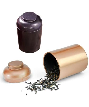 CIYODO 5pcs 1 Set Sealed Cans Tinplate Tea Cans Travel Tea Container Tea Household Small Tea Pot - Buy Online on GoSupps.com