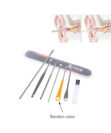 7Pcs Ear Pick Earwax Removal Kit - Portable Ear Cleaner Tool Set With Box - Buy Online on GoSupps.com