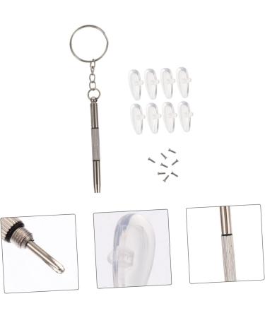 Buy Healeved Sunglasses Repair Tool Set - Silicone Nose Pads & Mini Stainless Steel Accessories for Easy Repairs | International Shipping Available - Buy Online on GoSupps.com