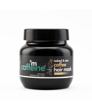 Anti Hair Fall Hair Mask for Dry & Frizzy Hair | For Curly Hair & Straight Hair | WIth Coffee Proteins & Pro Vitamin B5 | SLS & Paraben Free - 200gm