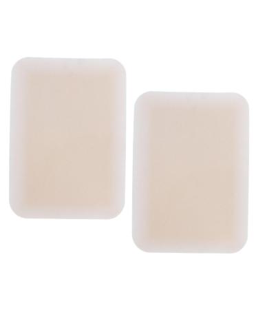 Angoily 2pcs Concealing Multifunctional Multipurpose Patches Flaw Sticker Up Skin Scar Patch Stickers 14X10X0.2CM Khaki