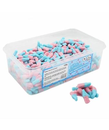 Fizzy Bubblegum Bottles - 200g Gummy Sweets