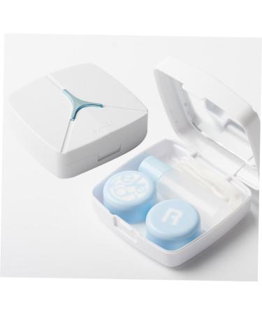 Solustrie Eyewear Travel Case | Compact Contact Lens Holder & Accessories Bag | Perfect for Eye Care on the Go - Buy Online on GoSupps.com