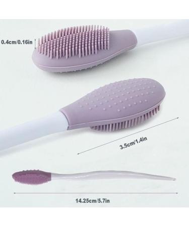 5pack Dog Toothbrush Double-Sided Soft Silicone Gentle Dental Brushes kit with Curved Long Handle Dog toothbrushes Red - Buy Online on GoSupps.com
