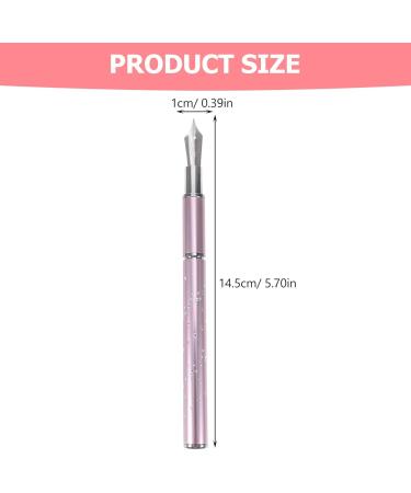 minkissy 1 Set Nail Art Fountain Pen Brush with Replacement Beads Manicures Painting Pens Manicure Supplies Nail Art Tool (pink) - Buy Online on GoSupps.com