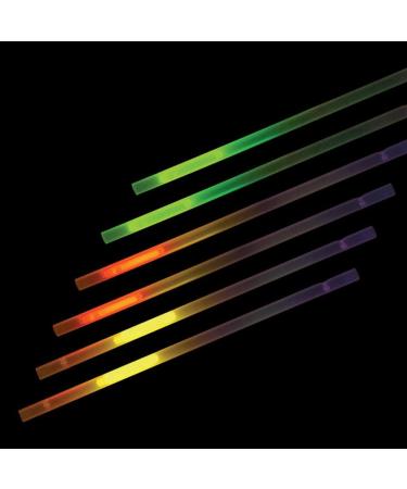 MIXCUT 50 Pack - 7.87'' Glow Straws Glow Sticks Glow in The Dark Straws | for Rave Parties EDM Concerts Glow Parties Party Favors Weddings Kids Birthdays. - Buy Online on GoSupps.com