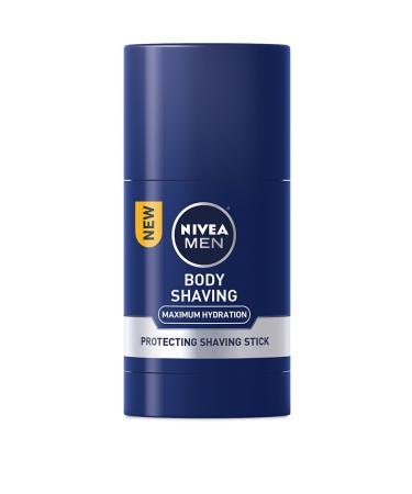 NIVEA Men Maximum Hydration Shave Stick - Body Protecting for Smooth Shaving - 2.5 Oz Protecting Shave Stick