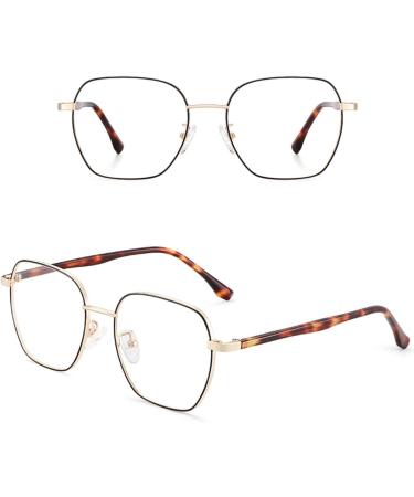 Riccie Ultra-Light Titanium Reading Glasses for Women - Anti-Blue Light HD Multifocal Aspherical Lenses (Dioptria +1.0 to +3.0) - Stylish & Comfortable - Buy Online on GoSupps.com