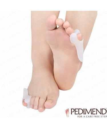 Buy Pedimend Silicone Gel Pinky Foot Alignment Separator | 6 Pieces for Pain Relief | Original Tailoring Bale Corrector & Protection Film - Buy Online on GoSupps.com