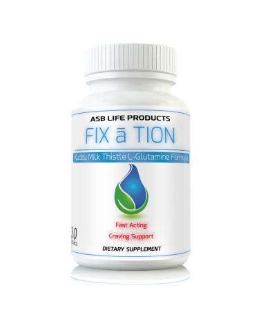 Anti - Alcohol and Alcohol Support Supplement. 10X Craving Support Kudzu Milk Thistle L Glutamine B Vitamins Folic Acid and More Fastest Absorption Capsule