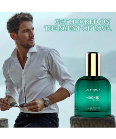 La French Hooked Perfume 30ml for Men Long Lasting | Premium Luxury | Fresh Fragrance Scent | Travel-Friendly Perfume | Date Night Perfume - Buy Online on GoSupps.com