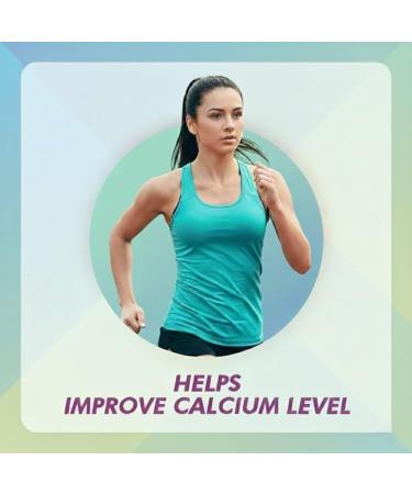 Calcium with Magnesium Vitamin D3 & Vitamin K2- Mk7 - BoneMax - Bone Health Complex - 60 Vegetable Capsules - Buy Online on GoSupps.com