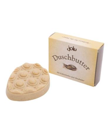 Jolu Natural Cosmetics Shower Bar Shower Butter Unscented 100 g